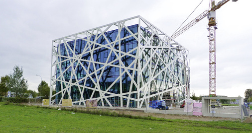 



Der Montageablauf auf der Baustelle für das Qbig-Gebäude wurde vorab im BIM-Modell simuliert, um vor Ort unangenehme Überraschungen zu vermeiden.
