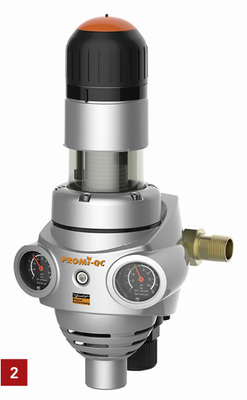 
Hauswasserstation mit Rückspülung nach dem Punkt-Rotations-Verfahren, patentiertem Siebeinsatz aus silberbeschichtetem Edelstahlgewebe, eingebautem Druckminderer und freiem Auslauf.
