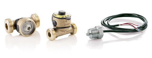 
Sensoren zur Überwachung von Temperatur- und Durchflusswerten an bestimmten Stellen innerhalb der Leitungsanlage.
