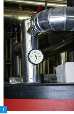 
Insbesondere in Großanlagen sind systemische Unterschreitungen der vorgegebenen Temperatur von 60 °C im Trinkwassererwärmer nicht zulässig.
