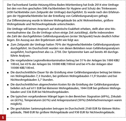 
Auszüge aus der Umfrage des FVSHK Baden-Württemberg zum Thema Gefährdungsanalyse.
