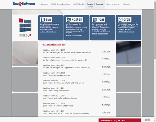 



Schulungsvideos sind ebenfalls nützliche Hilfsmittel bei der Vermittlung neuer Funktionen.
