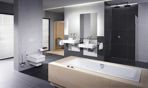 
Jeder nach seiner Fasson: Für das Badezimmer sind Produkte erhältlich, die sich jederzeit auf die unterschiedlichen Bedürfnisse der Nutzer einstellen lassen.
