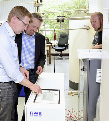 
Handwerkerschulung bei RWE Effizienz. Der Energiekonzern hat ein deutschlandweites Fachpartnernetz aufgebaut. 
