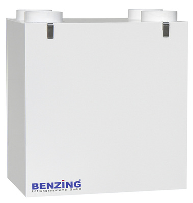 <p>
WRGZ 300 und 400 sind passivhauszertifizierte Lüftungsgeräte mit Wärmerückgewinnung von Benzing.
</p>