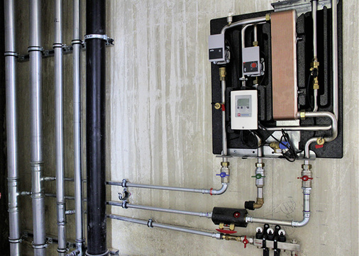 



Frischwarmwasserstationen wie die TacoTherm Fresh Tera von Taconova erwärmen das Trinkwasser im Durchflussprinzip über einen Plattenwärmetauscher.
