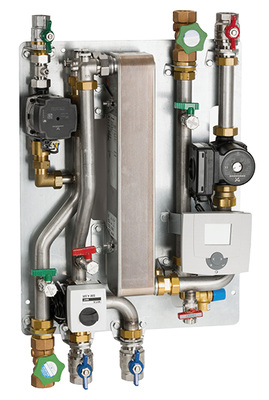 
Die Frischwarmwasserstation TacoTherm Fresh Peta von Taconova versorgt mit einer Warmwasser-Nennleistung von 60 l/min beispielsweise Mehrfamilienhäuser, Seniorenwohnanlagen oder kleinere Hotels.



