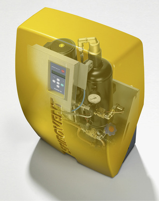 <p>
Der kompakte Aufbau des Vakuumentgasers Superior ermöglicht eine rasche und flexible Systemintegration.
</p>