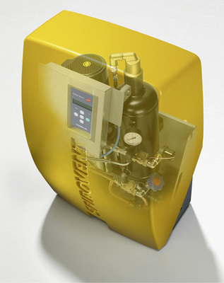 
Der kompakte Aufbau des Vakuumentgasers Superior ermöglicht eine rasche und flexible Systemintegration.
