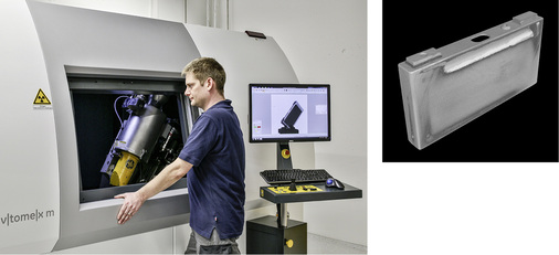 



Das Zentrum für Sonnenenergie- und Wasserstoff-Forschung Baden Württemberg (ZSW) kann Akkus und ihre Bestandteile mithilfe eines Computertomographen durchleuchten. Das ZSW erhofft sich dadurch entscheidende Erkenntnisse zur Optimierung von Zellen und Produktionsprozessen.
