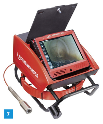 
7 Die Rocam 4 ist geeignet für Rohrdurchmesser von 40 bis 300 mm.
