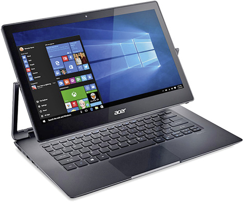 



… und passt sich automatisch an: Bei Convertibles wechselt Windows 10 beispielsweise selbstständig zwischen Touch- und Tastatur-Bedienung, …
