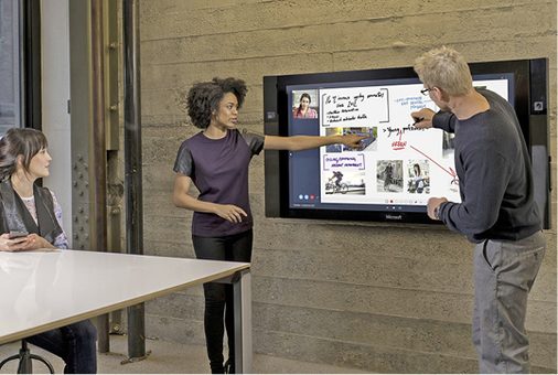 



Auch für interne oder externe Projektbesprechungen eröffnet Windows 10 neue Möglichkeiten.
