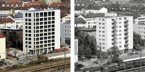 
Mit Aufstockung, geänderter Gebäudehülle und neuer Gebäudetechnik wurde das Hochhaus mit Baujahr 1970 zum Energieeffizienzhaus.




