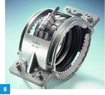 



Längskraftschlüssige Sicherungsschelle: Unigrip-Kralle von PAM-Global.
