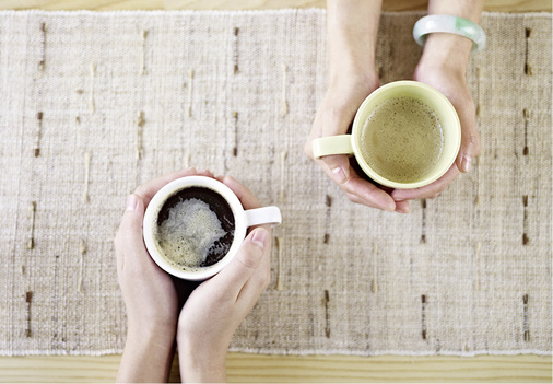 



Eine angenehme Gesprächsatmosphäre ist wichtig.
