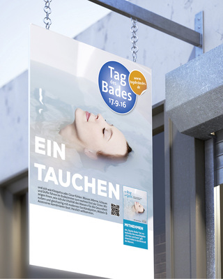 
Der Tag des Bades ist eine übergreifende Publikumsveranstaltung der Sanitärbranche.
