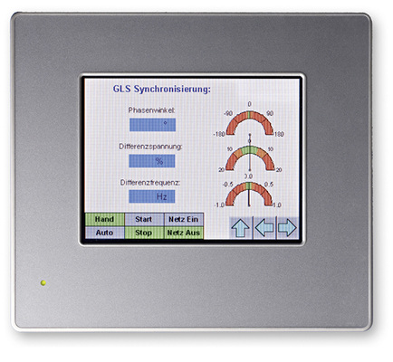 
Die Steuerung eines BHKWs erfolgt bei Buderus über ein integriertes Touch-Screen-Display.
