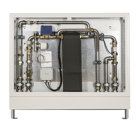 <p>
Das Frischwarmwassermodul TacoTherm Dual Piko WP ermöglicht die dezentrale Trinkwassererwärmung für Systeme mit niedrigen Vorlauftemperaturen.
</p>