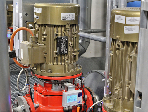 <p>
</p>

<p>
Die als Netzpumpen in der Heizungsverteilung eingesetzten Etaline-Inlinepumpen werden von Pumpenmotoren der Baureihe SuPremE angetrieben.
</p> - © Bilder: KSB Aktiengesellschaft

