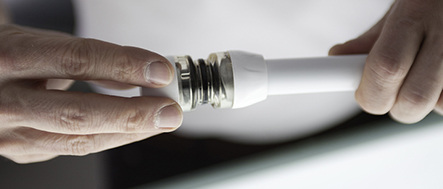 
Die RTM-Fitting-Technologie mit integrierter Pressfunktion.
