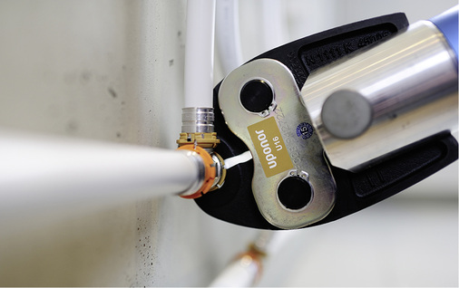 



Pressfittings werden mittlerweile überwiegend verwendet.
