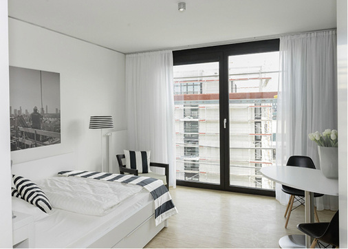 
Das exklusive Interieur der Wohnungen unterstreicht den hohen Standard, den The Flag bietet.
