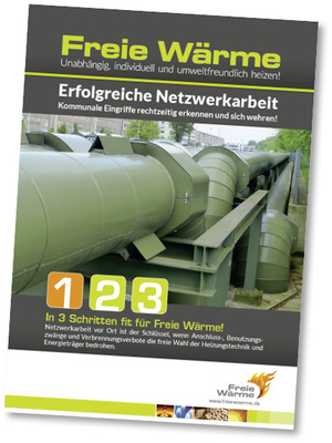 
Möglichst frühzeitig sollte sich beim Bekanntwerden zentraler Wärmekonzepte ein lokales Netzwerk gegen die Entwicklung stellen. 
