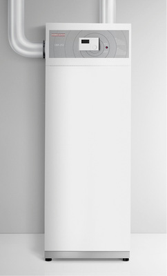 



Nicht größer als ein Kühlschrank: Das Wärmepumpensystem mit Lüftungssteuerung LWA 252. 
