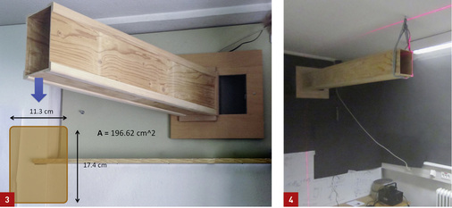 
Der Luftführungskanal am Frischlufteinlass soll zur Vermeidung des „Strömungskurzschlusses“ dienen.
