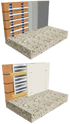 



Die vielfältigen Bauweisen von Wandheizungs- und Kühlflächen erlauben gerade in der Modernisierung umfassende Anwendungsoptionen.
