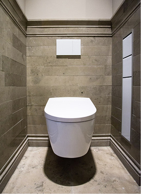 
Beim stillen Örtchen sollen außerhalb der Wohnung Sanitärgeräusche tabu sein.
