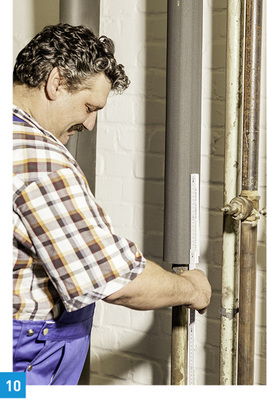 
Mit Armaflex-Schläuchen lassen sich Leitungen schnell, einfach und sicher dämmen.
