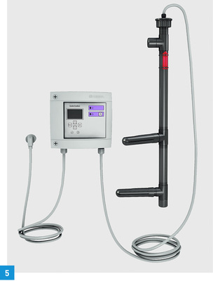 
Das Schichtdickenmessgerät Sonic Control bietet Unterstützung bei der Überwachung der Fettabscheideranlage.
