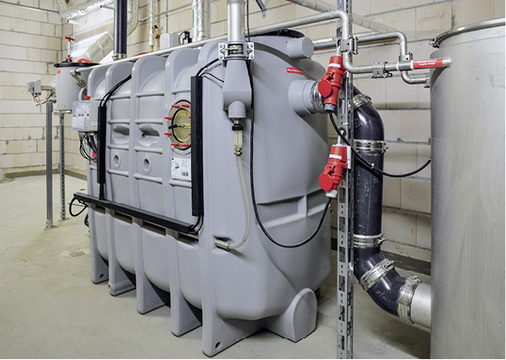 
Die Installation des Fettabscheiders erfolgt idealerweise so nah wie möglich am Anfallort des fetthaltigen Abwassers. 
