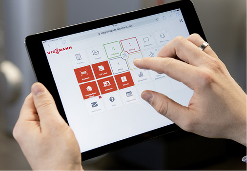 
Die Monitoring- und Steuerungssoftware „Vitoguide“ ist die zentrale Plattform für digitale Services von Heizungsanlagen für Fachhandwerker. 
