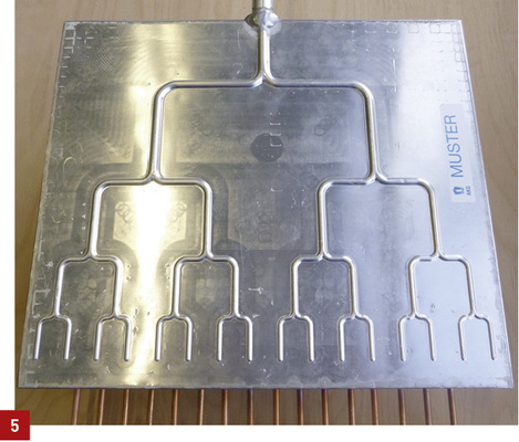 



Bionischer Kältemittelverteiler für Propan.
