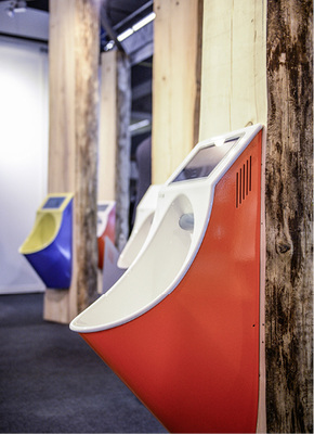 
Ein offensichtlicher Trend 2017: mehr Farbe ins Bad zu bringen.
