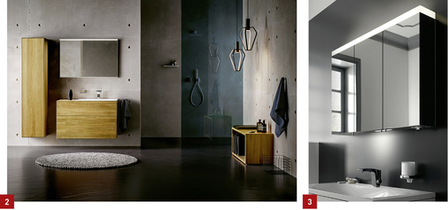 
2 Jedes exklusive Lignatur-Einzelstück wird individuell gefertigt.



3 Neben der Frontalausleuchtung über die gesamte Breite haben sowohl Spiegelschrank als auch Lichtspiegel des Royal Reflex.2 eine zusätzliche Lichtquelle bekommen.
