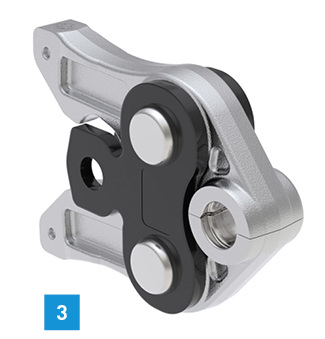 
3 Servicefrei: Bei den neuen Mepla Pressbacken entfällt die jährliche Überprüfungspflicht bei einer autorisierten Prüfstelle.
