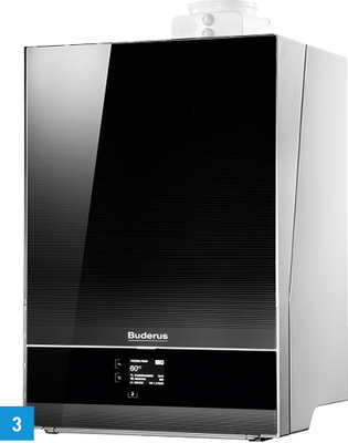 
3 Buderus bringt mit dem Logamax plus GB192i-19 CMS ein Gas-Brennwertgerät mit automatischer Verbrennungsregelung auf den Markt.



