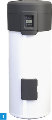 
1 Die Warmwasser-Wärmepumpe Logatherm WPT270.3 überzeugt beispielsweise durch einen verbesserten Verdichter sowie Verdampfer.



