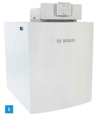 



5 Die Öl-Brennwertkessel Bosch Olio-Condens 7000F und 8000F decken ein Leistungsspektrum von 11 bis 49 kW ab. 
