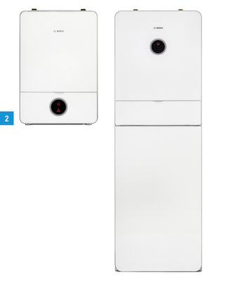 
2 Bei den Luftwärmepumpen 7000i AW und 8000i AW von Junkers Bosch kann der Betreiber zwischen vier verschiedenen Inneneinheiten wählen. 



