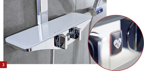 
3 Hansa: Gesundheit durch Wasser verspricht das neue Duschsystem Emotion
 
Wellfit.
