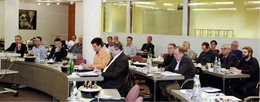 

Knapp 30 Tagesordnungspunkte rund um Sanitär, Heizung, Klima beschäftigten die Bundesfachgruppe am 4. und 5. April 2017 in Sankt Augustin.

