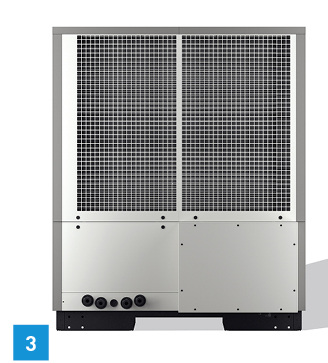 
3 Mit System Zero präsentiert GDTS eine großformatige Wärmepumpe, die unterschiedliche Wärmequellen parallel nutzbar macht.
