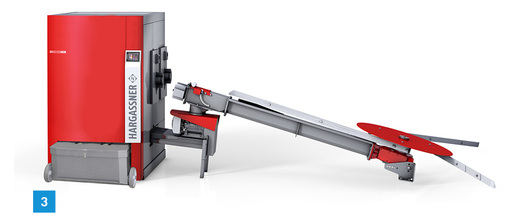 
3 Hargassner erweitert die Eco-HK-Baureihe für Hackschnitzel mit einem Kessel bis 330 kW.

