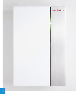 
3 Gas-Brennwertgerät Thermo Condens WTC-GW 15/25-B von Weishaupt.
