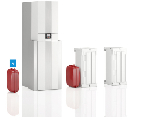 
4 Insgesamt 25 verschiedene Kombinationsvarianten sind bei den Wärmepumpen-Centern möglich.
